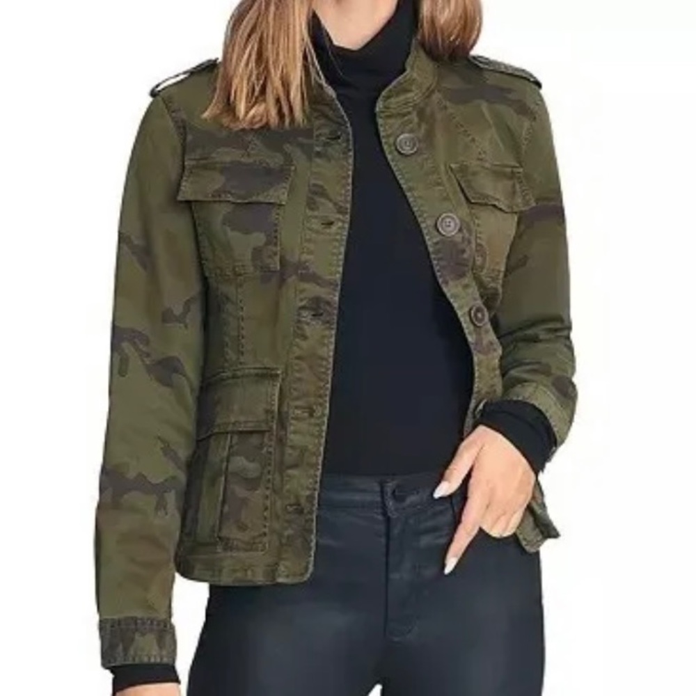 Sanctuary Green Camo Size Small Jacket